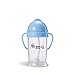 ZoLi BOT XL Straw Sippy Cup-Blue 9 oz