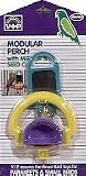 Vo-Toys Modular Bird Perch with Mirror and Seed Cup