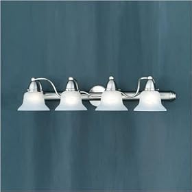 Cascade Vanity Light in Brushed Nickel by Thomas Lighting