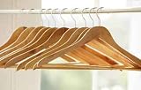 Kitchen & Housewares : BRAND NEW 20 X QUALITY WOODEN HANGERS/ COAT HANGERS