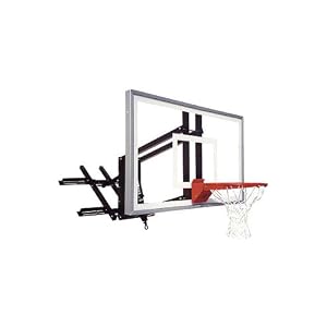 First Team RoofMaster Select Roof and Wall Mount Basketball Hoop with 60 Inch Acrylic... by 
