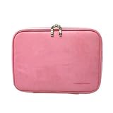 31hjZRf4GDL. SL160  Samsung NC10 14GW 10.2 Inch Netbook CaseCrown Check Point Friendly Double Memory Foam Laptop Sleeve   Pink Rose Faux Suede