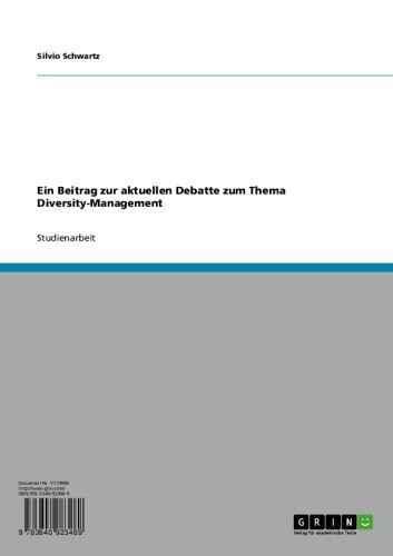 Ein Beitrag zur aktuellen Debatte zum Thema Diversity-Management (German Edition)