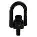 American Drill Bushing 33515 Heavy Duty Swivel Hoist Ring, Alloy Steel w/ Black Oxide finish, G Thread Size 1/2"-13, 2500 lbs Working Load Limit, 5-19/64" Height, 1" Thread Length
