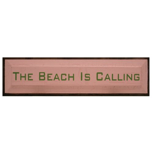 Beach Is Calling Plaque