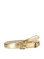 Marc by Marc Jacobs Cinturón Metallic Classic (Oro)