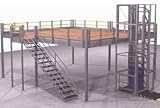 Roll Form Mezzanine Plywood Deck 125 Lbs Per Sq Ft