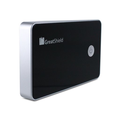 GreatShield G8 Power High Capacity Power Bank (4600 mAh) Universal Backup Battery Pack for Samsung Galaxy S3 S III, HTC EVO 4G LTE, Apple iPhone 4/4S, New iPad, iPad 2, Samsung Galaxy Tab 2, Samsung Galaxy Note 10.1, iPod Touch, ASUS Transformer TF300, Mo