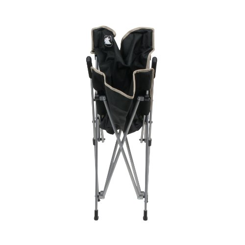 10T slimBOY Fauteuil de camping Noir 62 x 72 x 104 cm