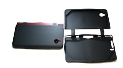 DSi XL Silicone Skin with Screen Protective Filter - Black