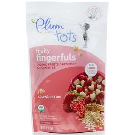 Plum Organics Tots Fruity Fingerfuls Snack - Strawberry (0.82 oz.)