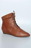 BC Shoes The Stormy Weather Bootie in Whiskey,Shoes for Women