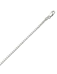 925 Sterling Silver 22 Inch 030 Heavy Box Chain Necklace (1.5mm)