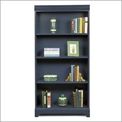 Riverside Furniture 1224V A Splash of Color 60" H Bookcase in Denim Blue