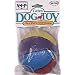 Vo-Toys Latex Rainbow Basketball Dog Toy