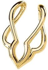 80916 14K White Gold, Pendant Enhancer