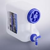 防災用　岩谷マテリアル「ウォッシャブルタンク 20L レバー式コック付き」（ポリタンク）