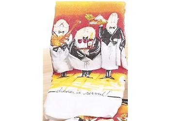 Kay Dee Dinner Is Served Terry Kitchen Towel