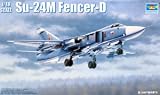 Sukhoi Su24m Fencer D Russian Attack Aircraft 1-48 Trumpeter