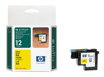 New Hewlett Packard 12 Printhead Yellow High Quality Practical Durable Modern Design Popular
