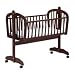 Futura Cradle In Espresso Finish By Da Vinci Baby Furniture