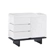 Two Wide Dark Pine Changing Table Dresser By Nurseryworks