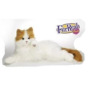 Fur Real Lulu My Cuddlin Kitty White