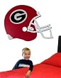 Georgia - 3D Football Helmet Art - Carved Wood