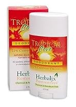 Herbalix Tropical Cove Deodorant Stick 2.5 oz stick