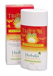 Herbalix Tropical Cove Deodorant Stick 2.5 oz stick