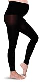 Preggers Maternity Footless Tights -gradient Compression Hosiery to Improve Circulation and Prevent Swelling