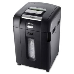 Shredder Automatic Stack/Shred 500 Sht Cap 21"x20"x32" BK - SWI1757577