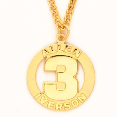 PHILADELPHIA 76ERS OFFICIAL LOGO NECKLACE