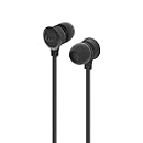 iLuv IEP334BLK Neon Sound High-Performance Earphones, Black