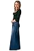 Denim Long Skirt - Stonewash - Full Length - Blue (SKIRT35)