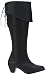 Ladies Leather Pirate Costume Boots (Size: 9)