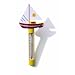 Hydro Tools 9222 Theranimal Sailboat Floating Corded Pool Thermometer