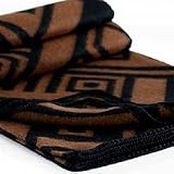 Alpaca wool throw, 'Shadow Labyrinths'