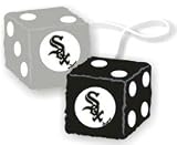 Chicago White Sox Fuzzy Dice