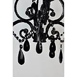 Tadpoles Four Bulb Chandelier, Black
