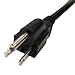 SF Cable, 2ft 16 AWG Universal Power Cord - IEC320 C13 to NEMA 5-15P SJT 13A