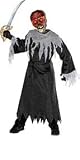 Captain Cutthroat Glow Eyes Pirate Child Costume