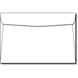 White 6" x 9" Envelopes - 100 Envelopes - Desktop Publishing Supplies&trade; Brand Envelopes
