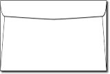 Envelope, 6 x 9 White - 100 Envelopes