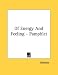 Of Energy And Feeling - Pamphlet