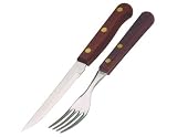 Review Kitchen Craft  / Kitchen Craft Wooden Handled Deluxe Steak Fork
