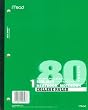 Mead Neat Book Wireless Notebook, 80-Sheets (6-Pack)