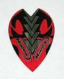 3 Sets - Red/Black Halex pear flights