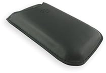 Genuine BlackBerry Storm 9500 9530 Leather Pocket Pouch - Black