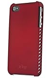 iFrogz Luxe Lean Case for iPhone 4 (Red) (Fits AT&T iPhone and Verizon iPho ....